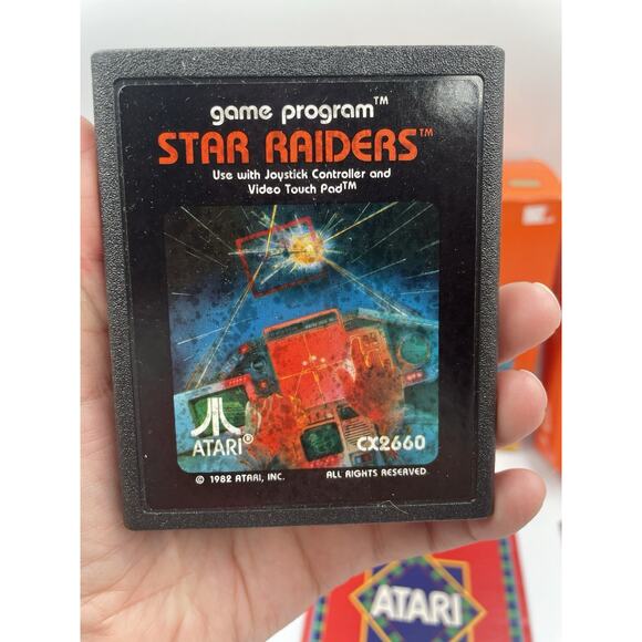 Atari 2600 Star Raiders Complete Big Box CIB & Touchpad Tested -Great Condition - Picture 14 of 16
